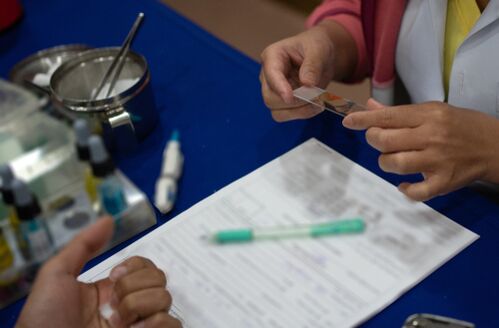 Blutspende für Glukose bei Diabetes